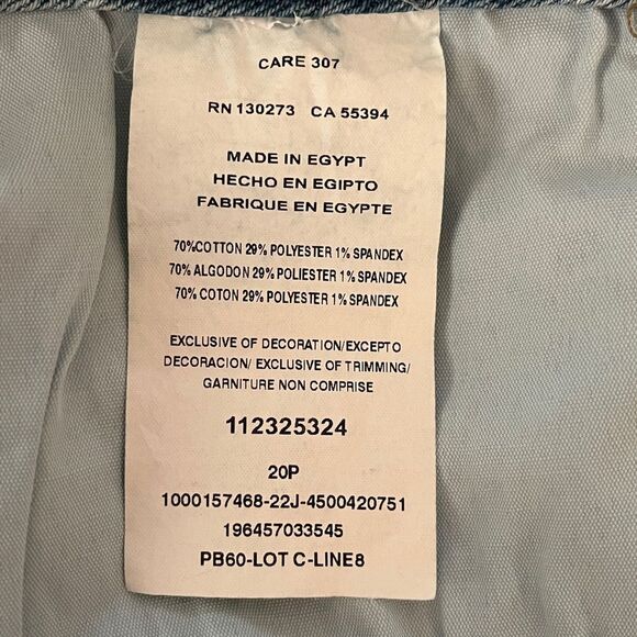 NWT Lee Jeans Mid Rise Straight Stretch 20 Petite - Picture 6 of 8
